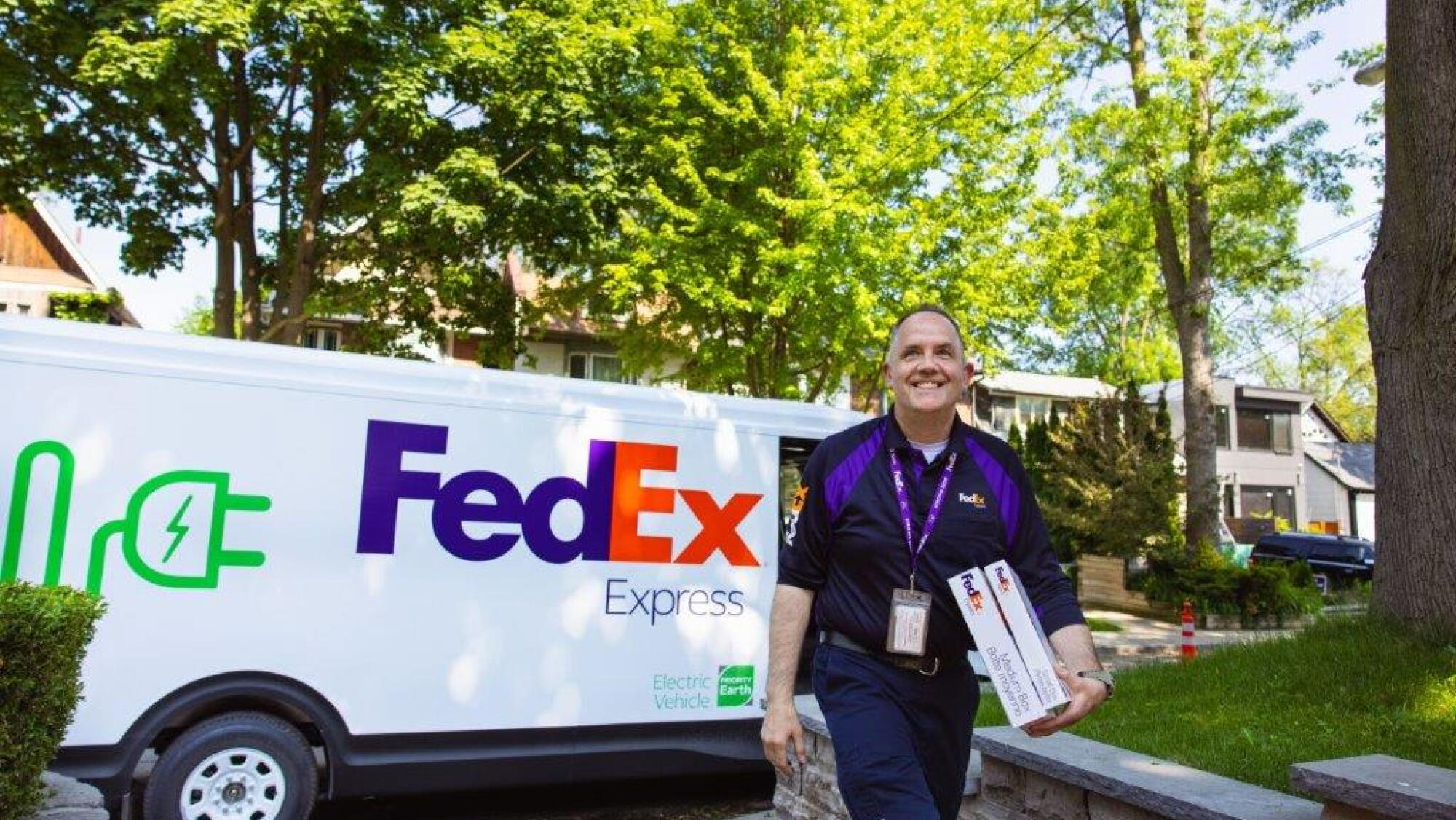 Fed Express FedEx Express Canada launches its first 50 all-electric vehicles with ...