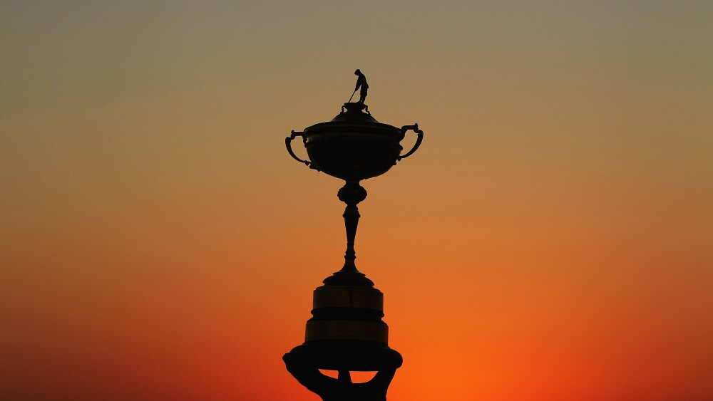 Colin Montgomerie at the HSBC golf day in Dubai