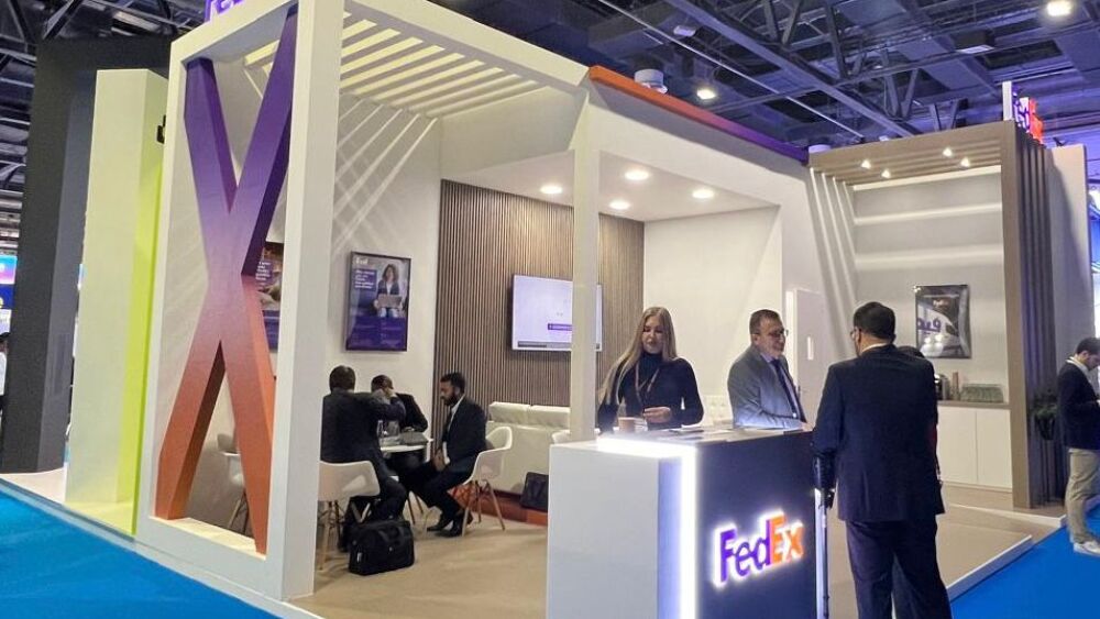 FedEx Booth at Seamless Middle East 2024.jpeg
