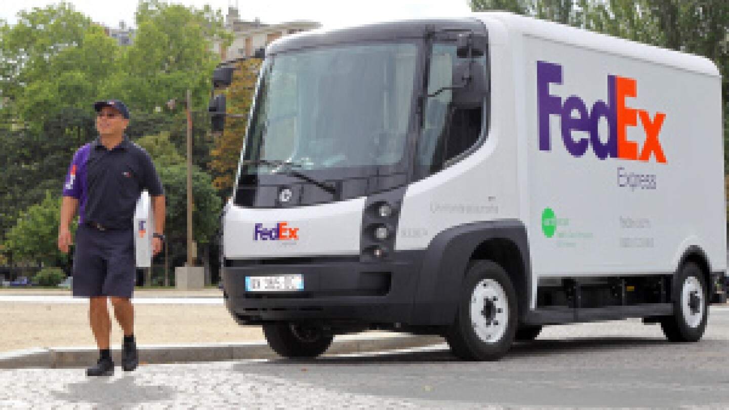 FedEx Express and Modec Roll Out Electric Vehicles in Paris