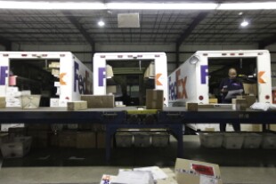 FedEx Indianapolis Peak photo shoot 