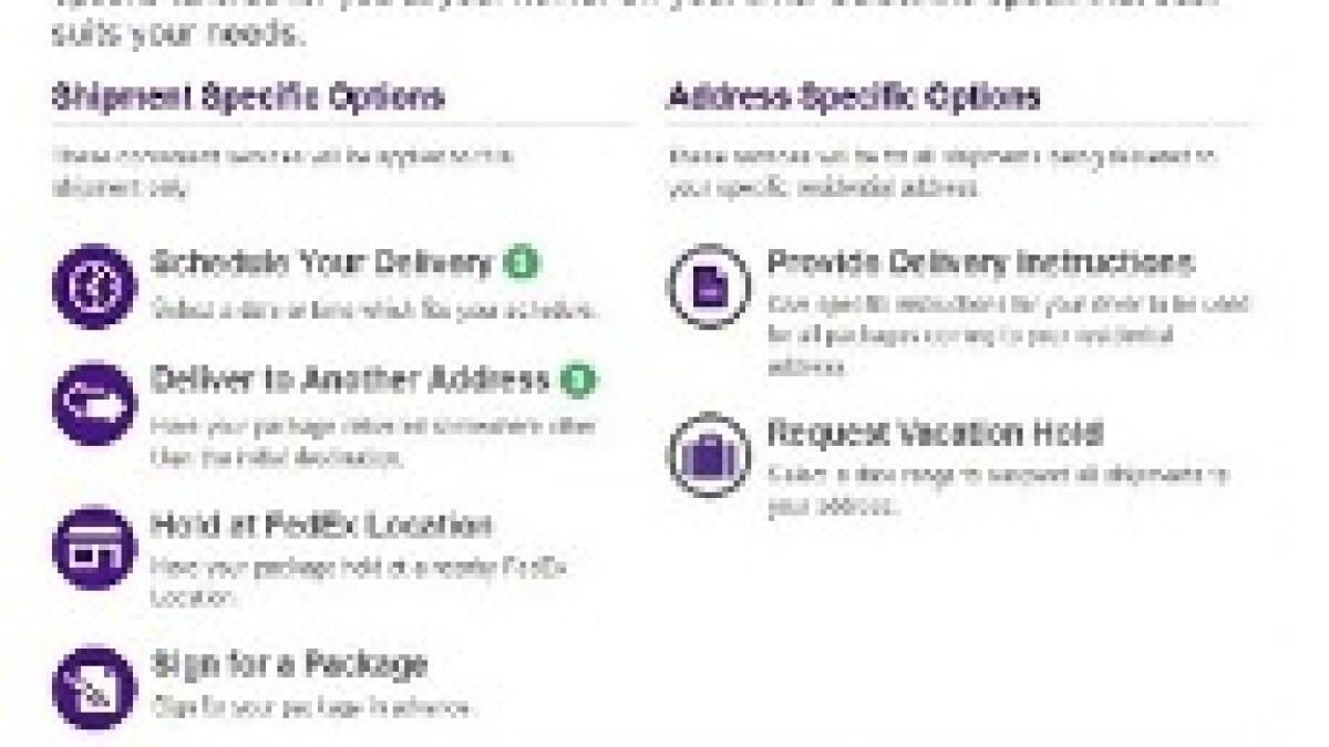 Package Recipients Can Now Customize Deliveries to their Home with
