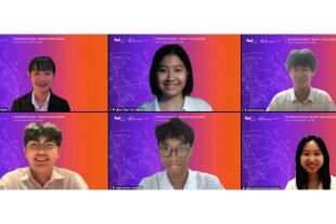 Winners of the FedEx / JA International Trade Challenge 2023 AMEA Finals