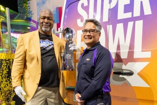 2026 Vince Lombardi Trophy Delivery Vertical