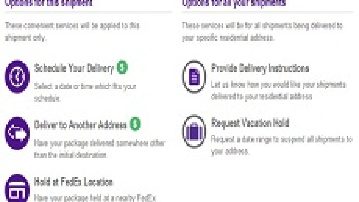 New FedEx Delivery Manager Allows for Customized Delivery Solutions