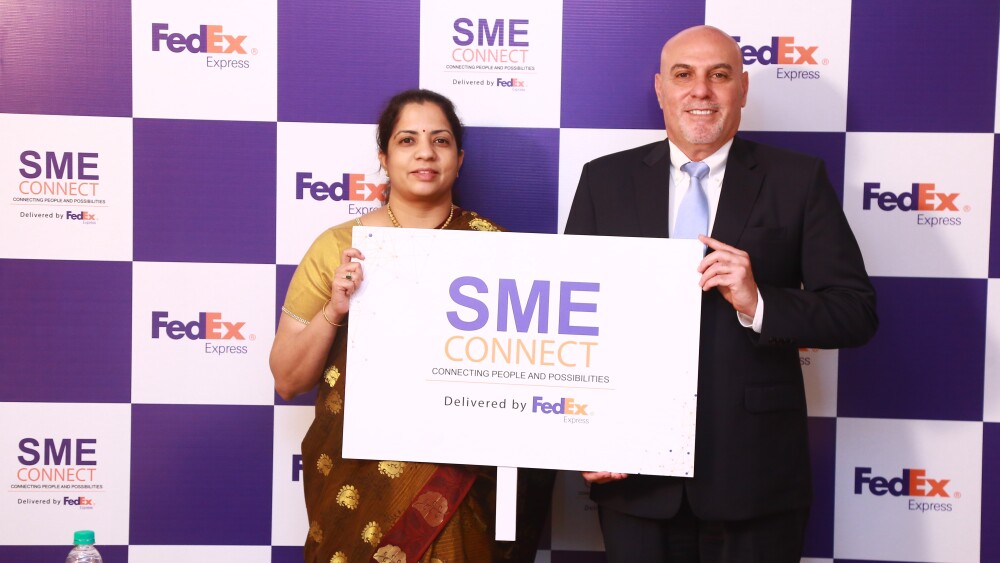 l-r-arthi-nagarajan-md-marketing-india-and-mohamad-sayegh-vp-operations-india-for-fedex-express-at-the-sme-connect-event-in-chennai.jpg