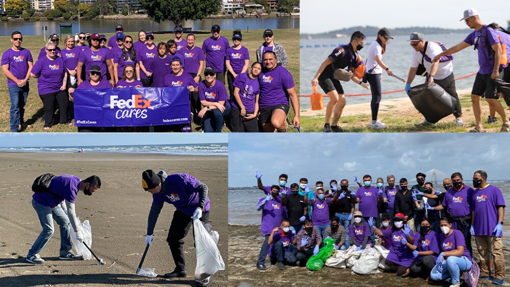 FedEx Express Beach Cleanup_AMEA Ver