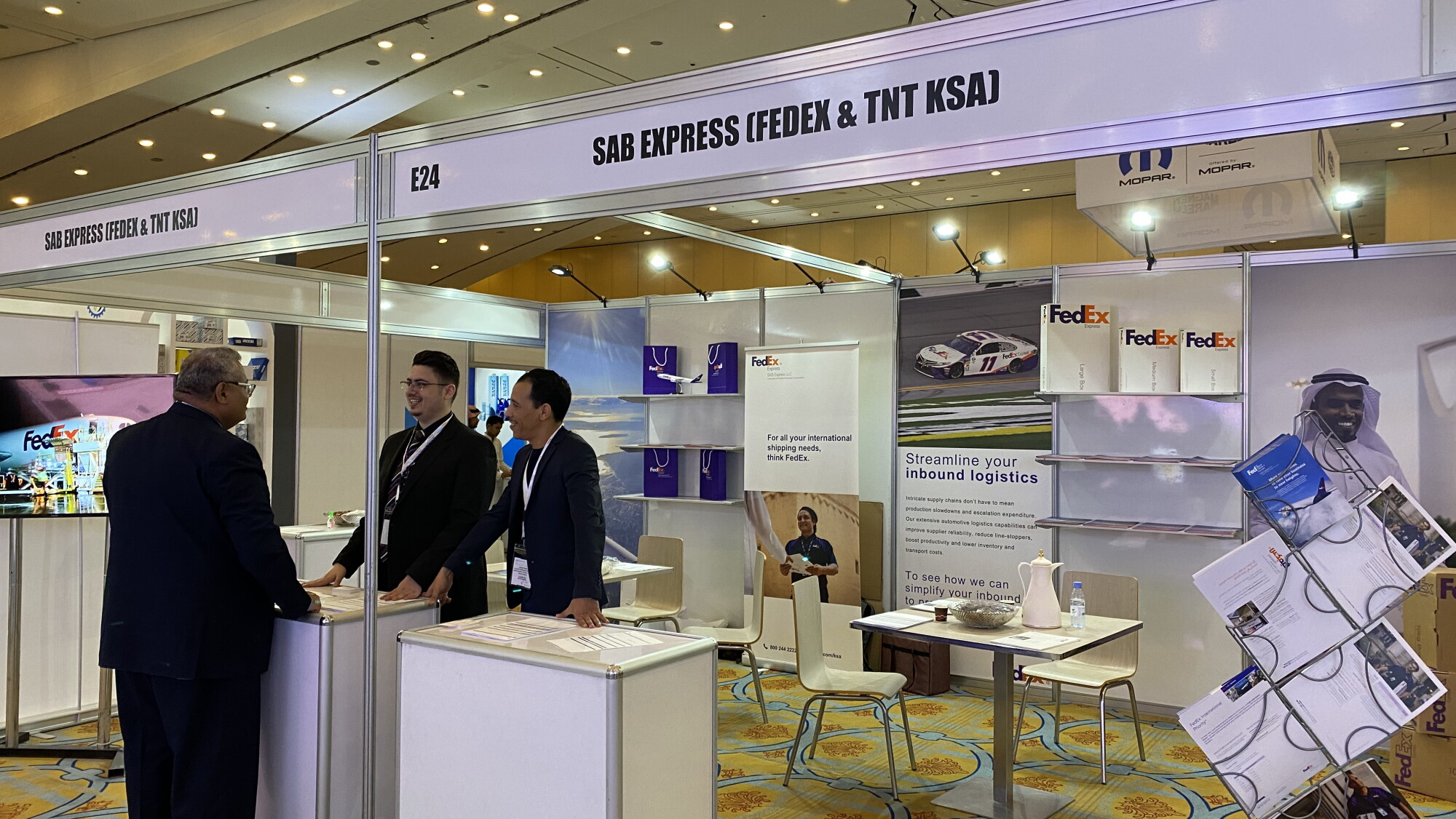 FedEx Automotive Solutions Showcased at SAB Express Stand during the ...