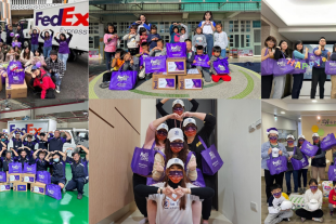 聯邦快遞台灣團隊成員參與聯邦快遞關愛行動——紫色愛心袋，為在地社區非營利組織送上暖心物資回饋社會.png