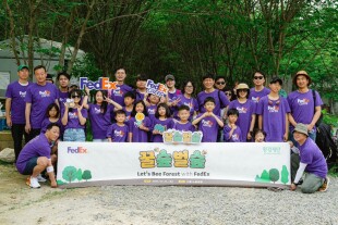 (이미지 1) 페덱스 지속가능 미래 위한 '도심숲 조성' 캠페인 참여 .jpg