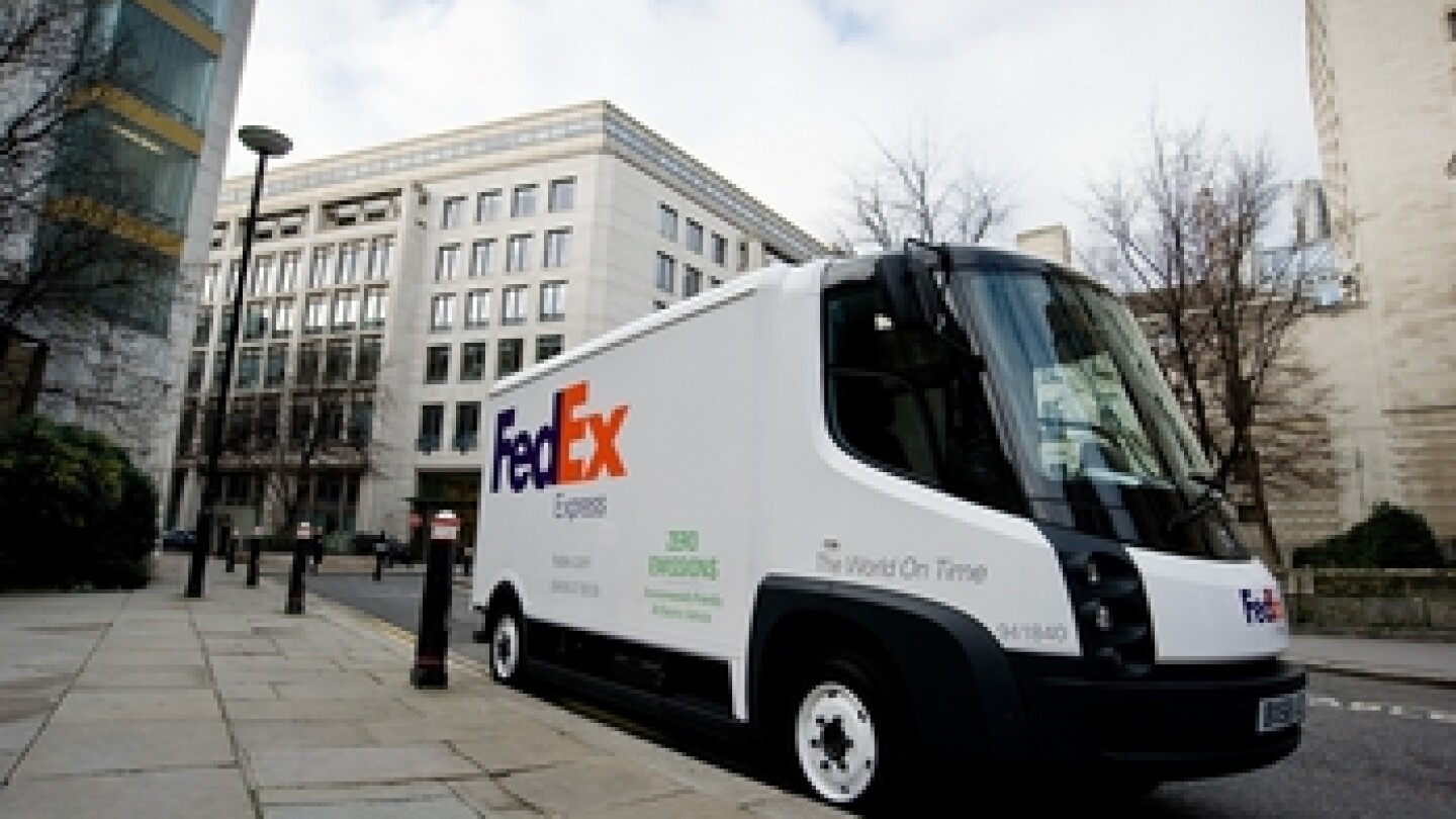 FedEx Express, Modec Unveil StateoftheArt Electric Vehicle