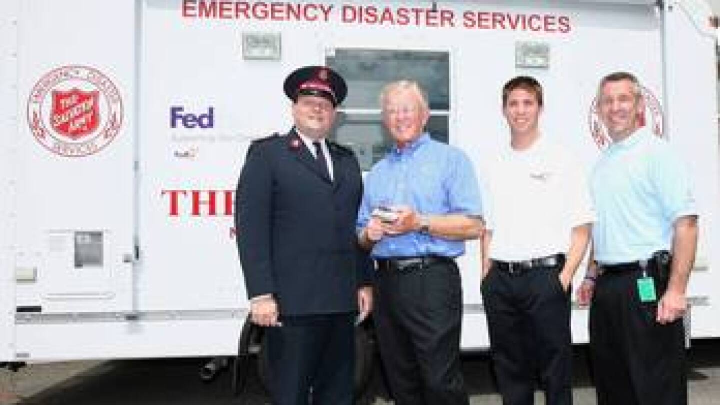 D.C. Salvation Army Receives Very Special Delivery from FedEx with Help