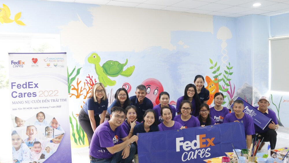 FedEx Cares Vietnam