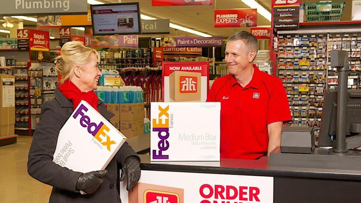 FedEx to Expand Retail Presence Through Home Hardware