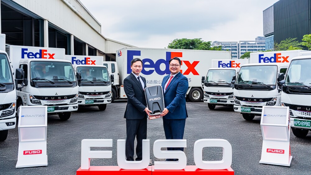 FedEx Collaborates with FUSO to Introduce Electric Vehicles in Taiwan Fleet
