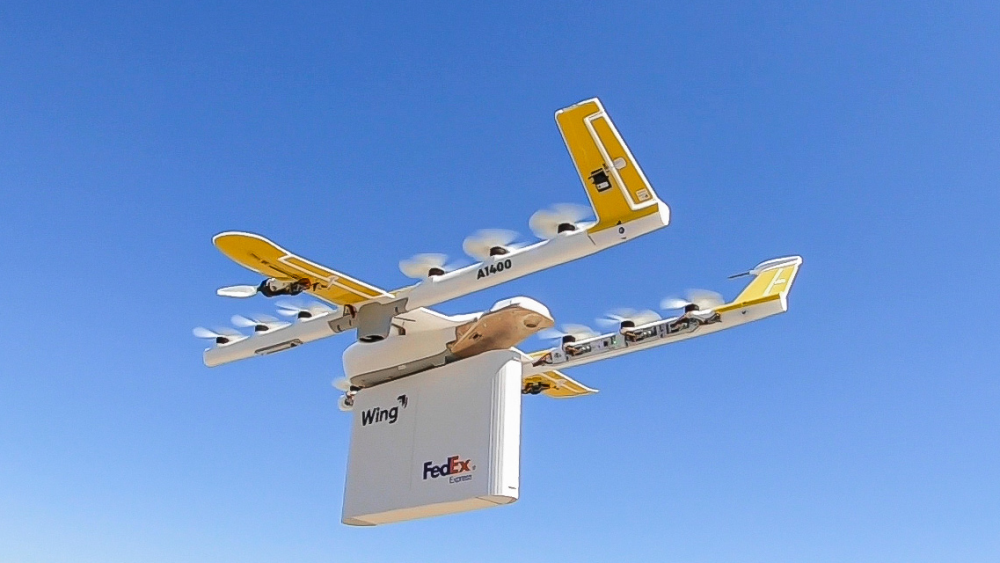fange broderi Boghandel Drone Deliveries Coming Soon, as Wing Unveils Plans for First-of-its-Kind  Trial with FedEx and Walgreens