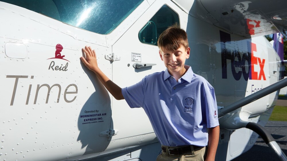 FedEx Express Cessna Aircraft Named in Honor of St. Jude Children’s