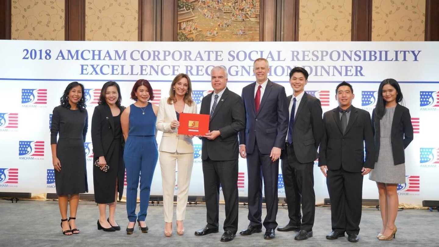 FedEx Express Thailand Receives Gold Level Recognition at AMCHAM CSR