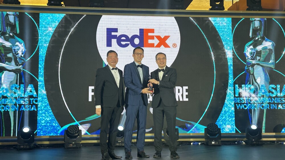 FedEx Honoured with Two Prestigious Awards at the HR Asia Awards 2024 in Singapore