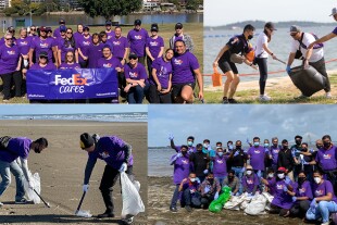 FedEx Express Beach Cleanup_AMEA Ver