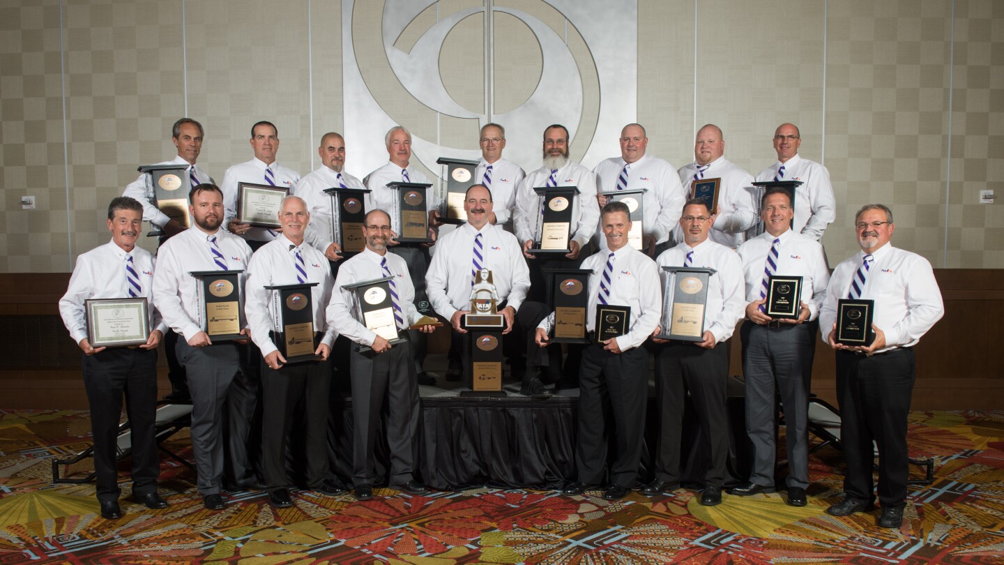 Ten FedEx Drivers Take Home Top Honors at the National Truck Driving